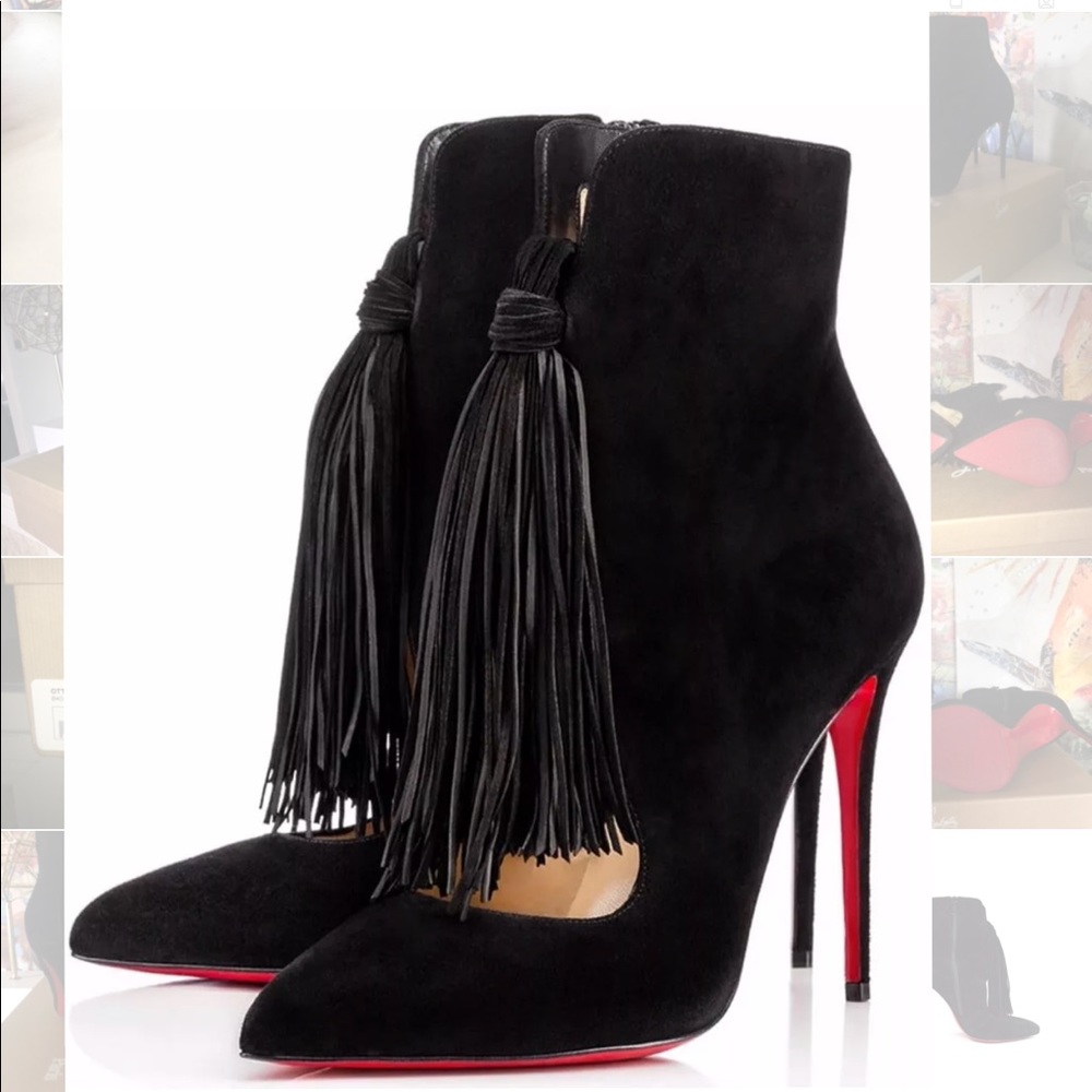 ✨C Louboutin Black Ottocarl✨
